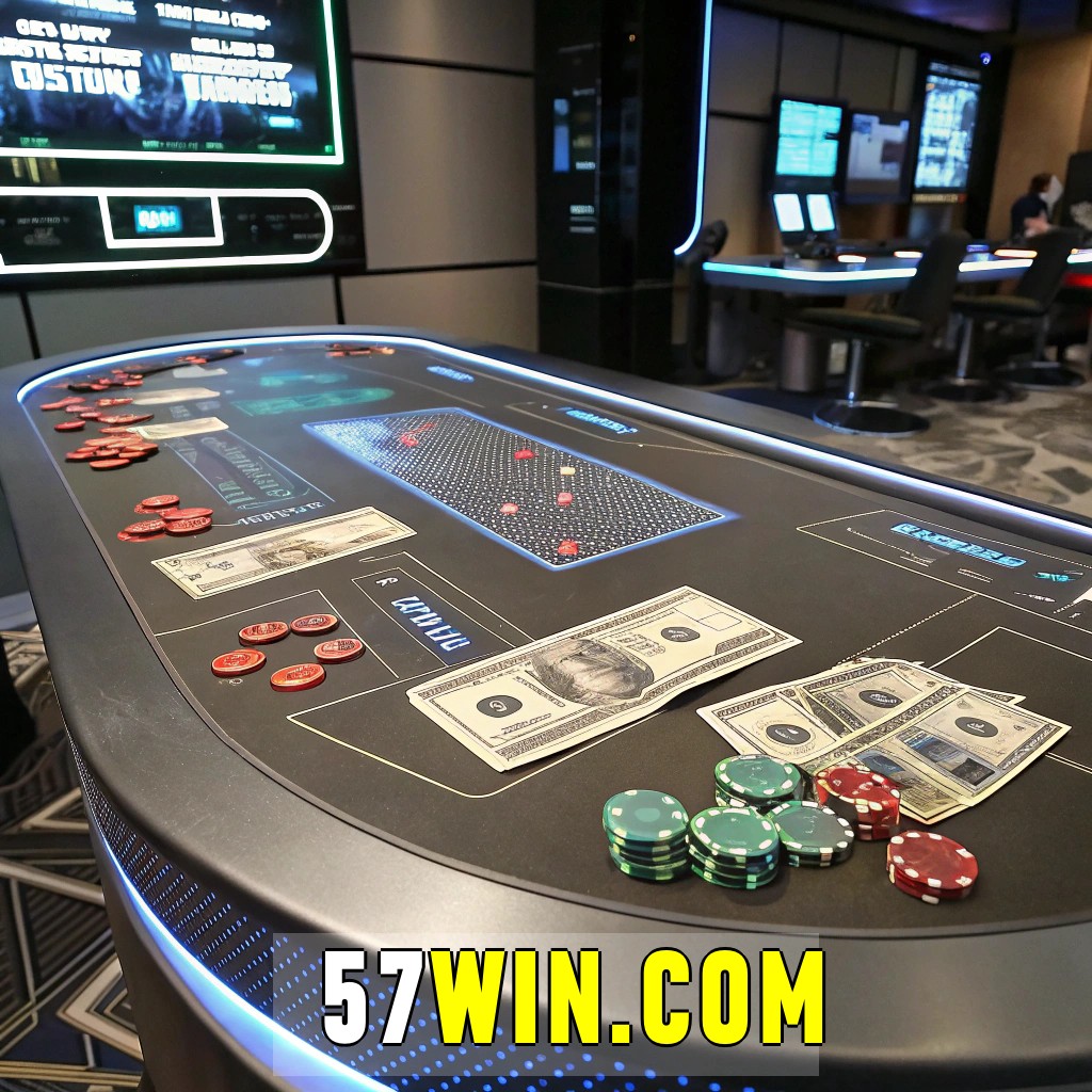57win: Slots - Gigantescos Prêmios, Jogos de Mesa - Estratégia, e Realidade Virtual - Imersão Total